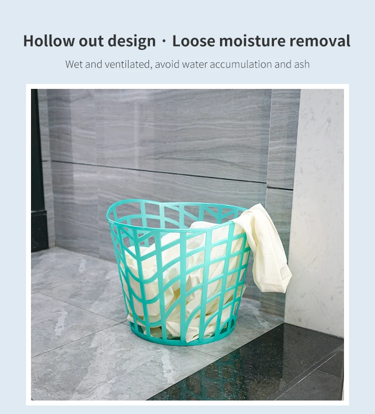 Casa De Gran Tamaño De Almacenamiento Cesta De Lavadero De Plástico