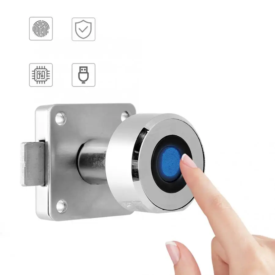 fingerprint drawer lock 
