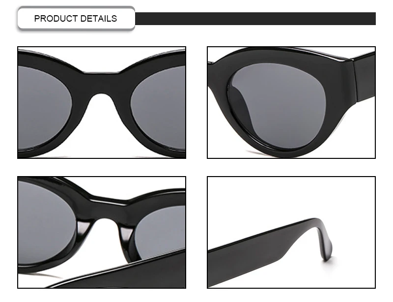 Wholesale Personality Logo Printing Small Frame Men Women Sunglasses