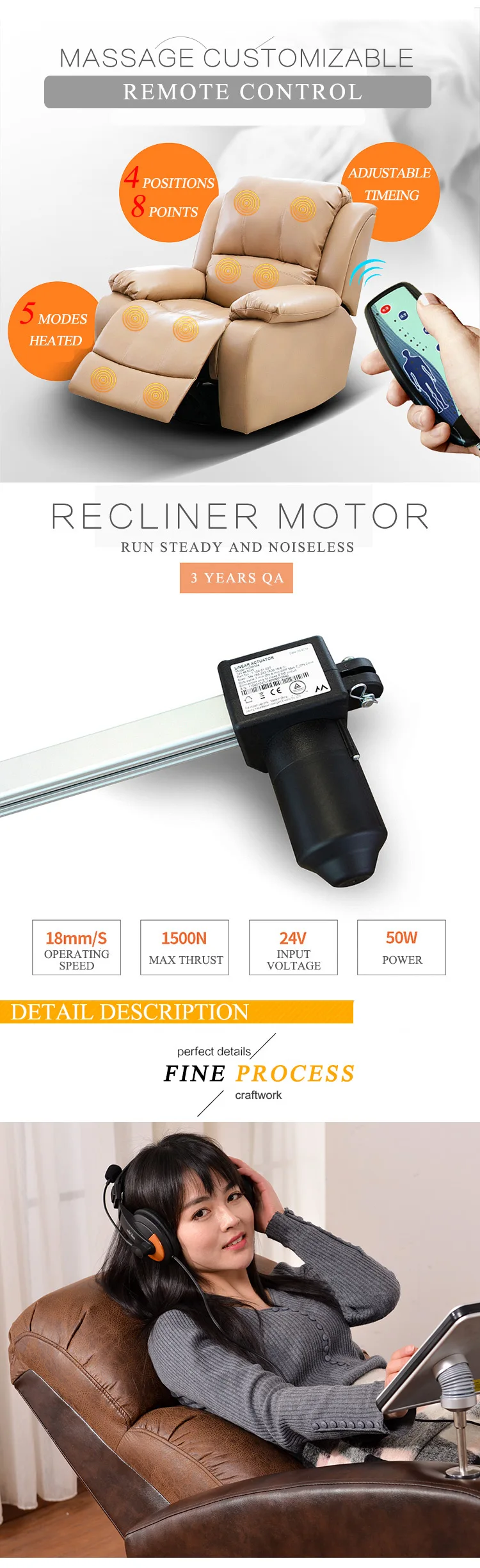 nitaly leather recliner sofa