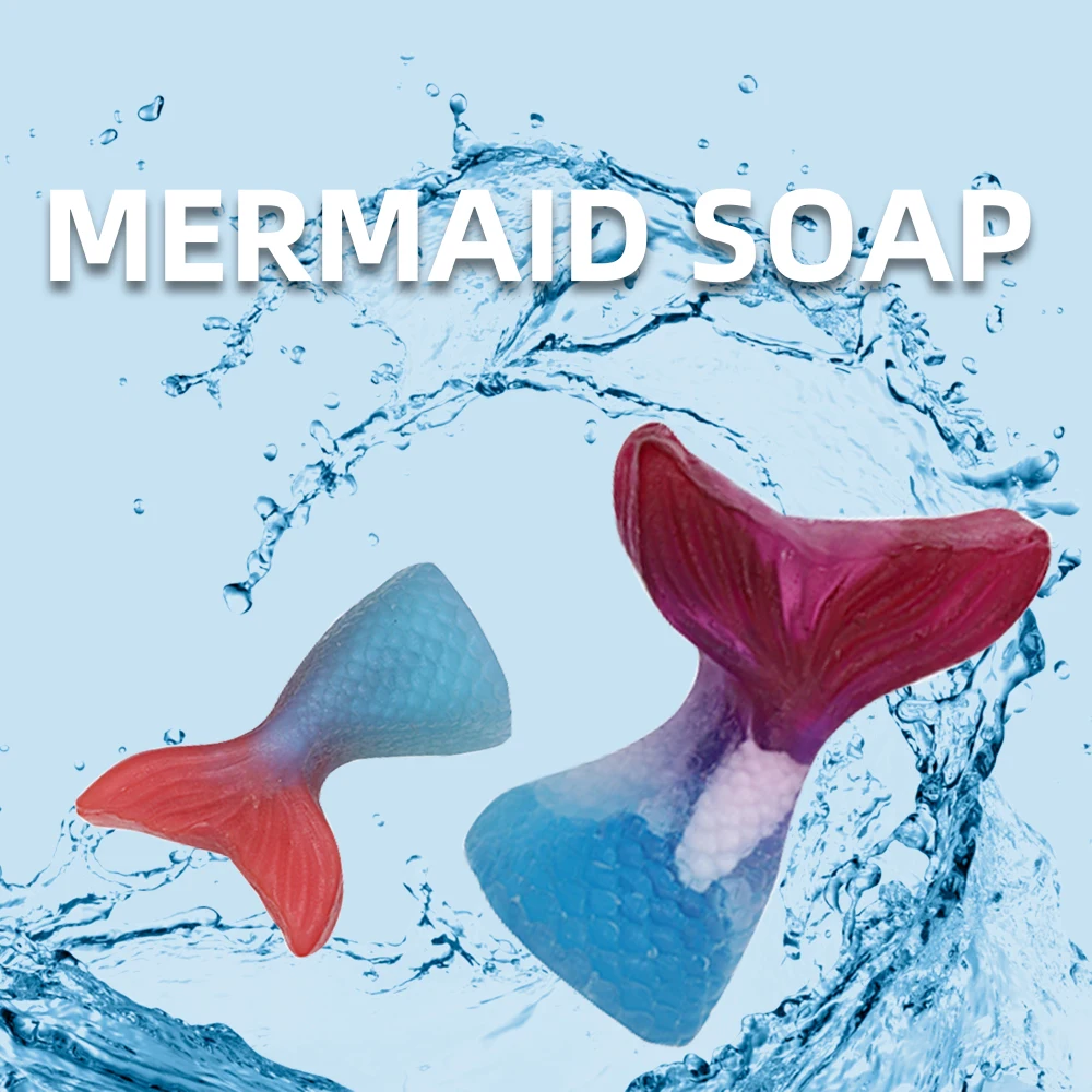 Wholesale Handmade Oem Packaging Box Organic Vegan Mermaid Fish Tail