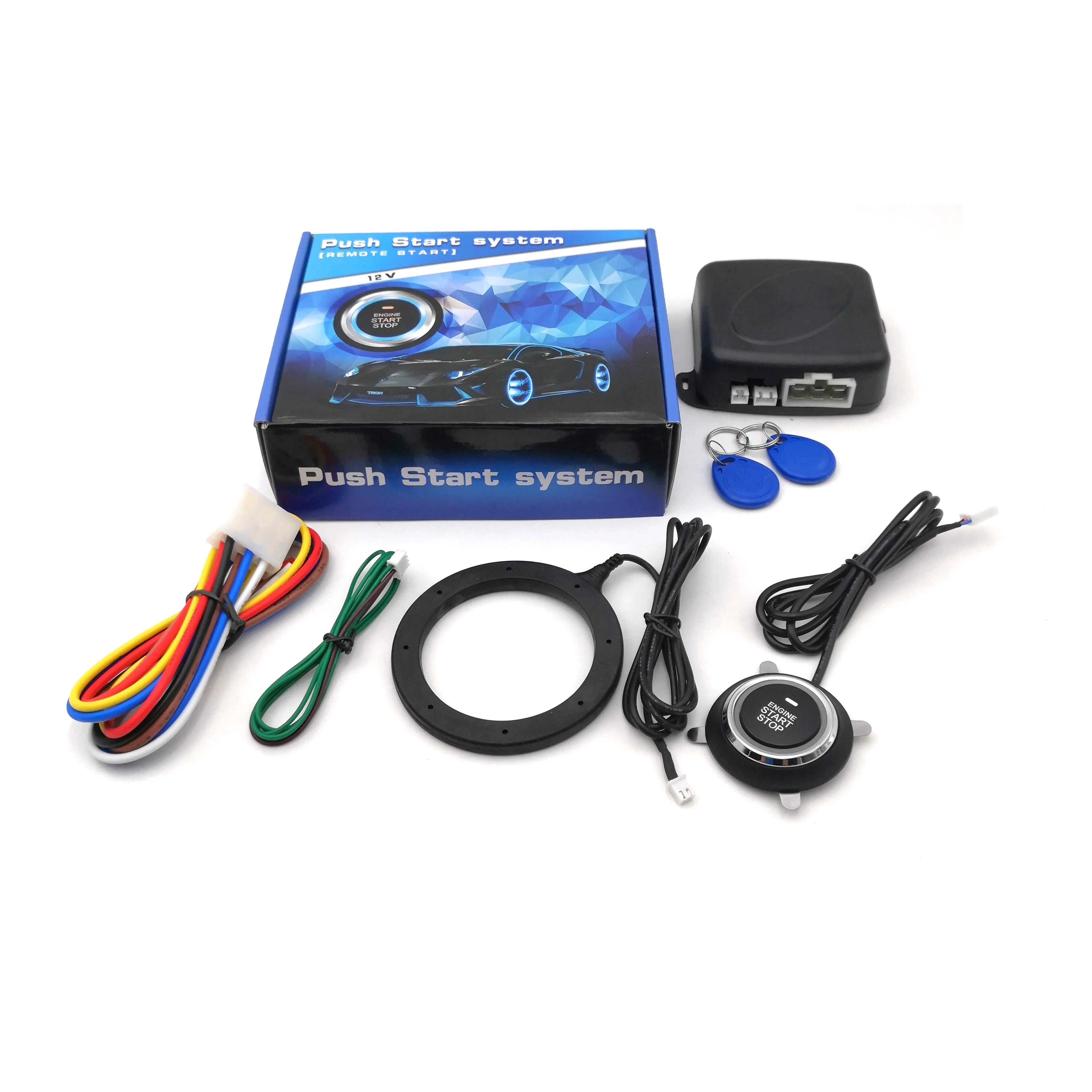 Car Immobilizer Engine Star/stop Button With Anti-hijacking Function ...