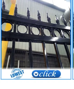 DIY Style DIY Aluminum Fence Galvanized Steel Fence balcony fence panels