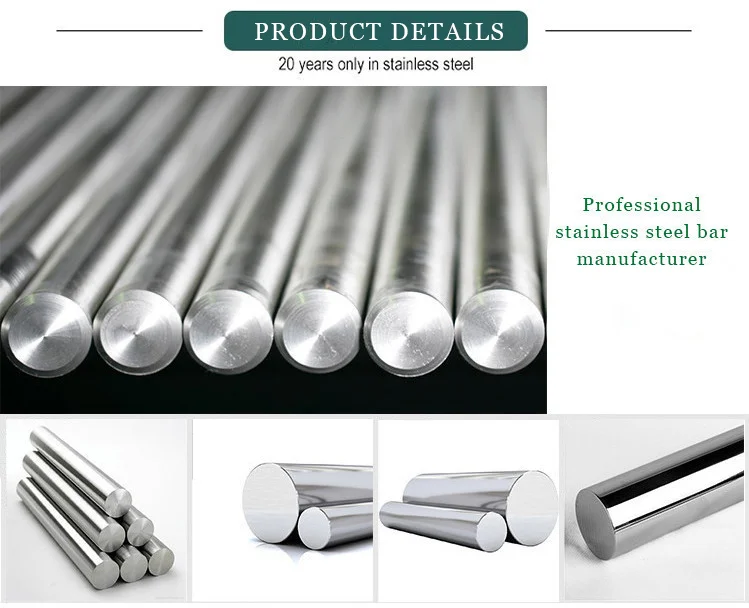 TISCO astm a276 s31803 304 201 2mm 3mm 6mm stainless steel round Metal Rod  904L rod bars price per kg