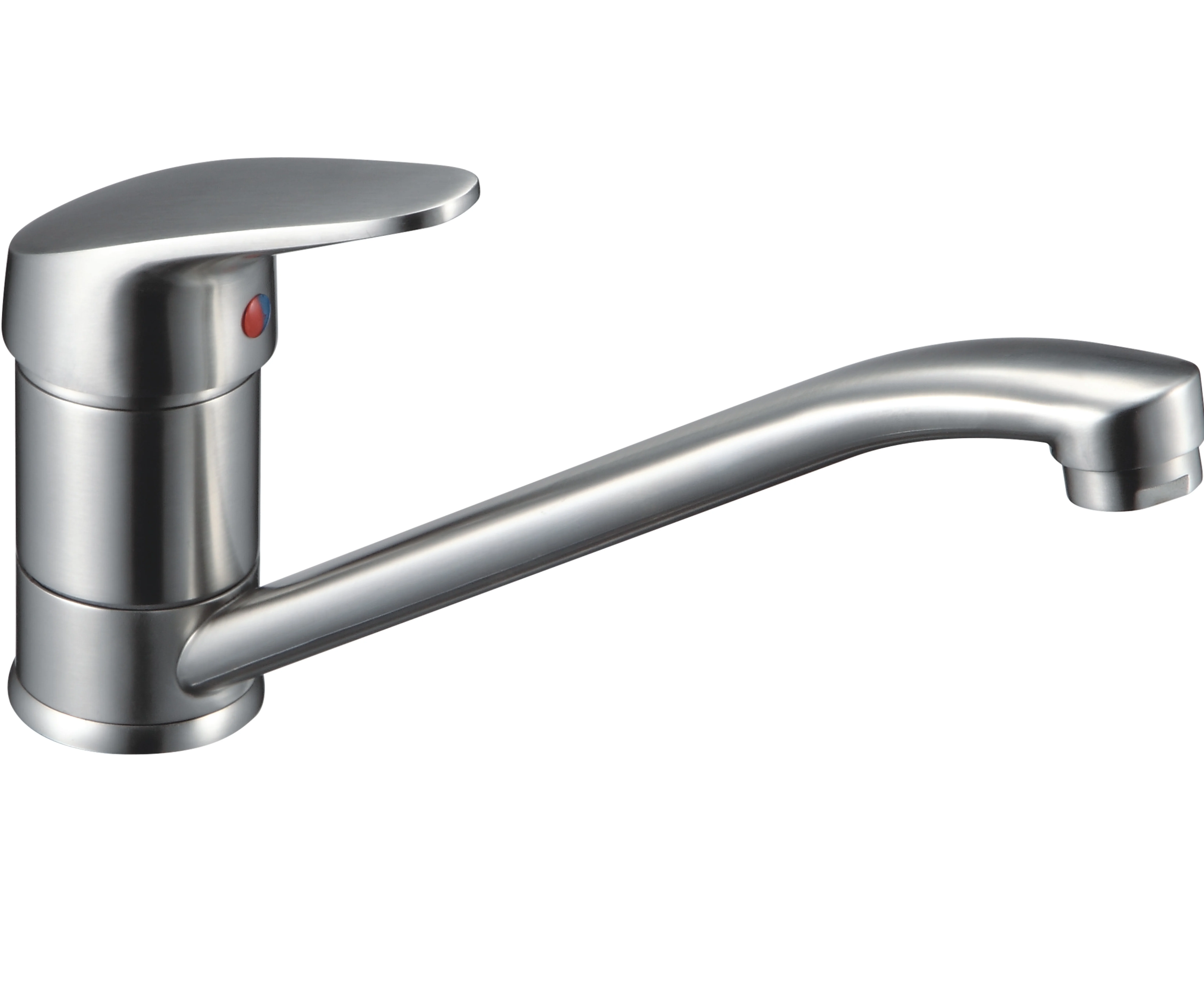 经典sus304 陶瓷墨盒长颈水龙头厨房水槽