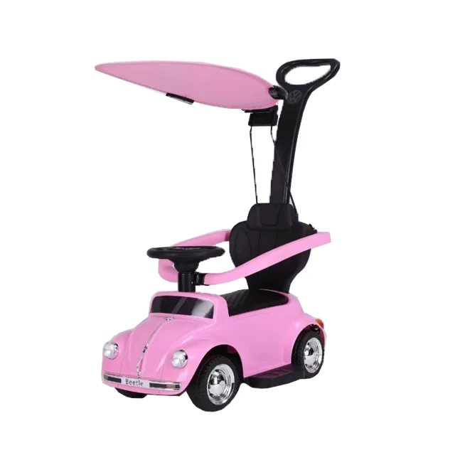 pink mini electric car