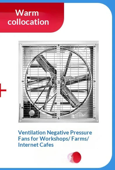 Industrial Electric Exhaust Fan, Axial, 110 V - detail 4