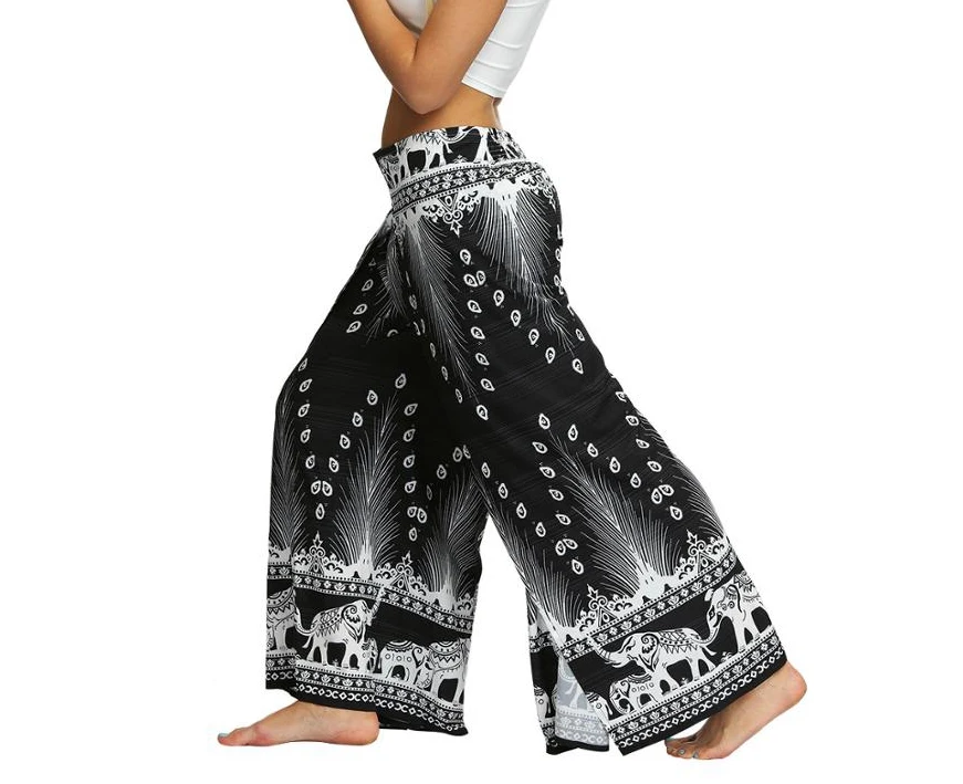 10 pc Wholesale Lot Mens Womens Vintage Siik Sari Harem Yoga Pants Unisex Casual Trouser Pants Hippie Afghani Boho Baggy Pants Harem Pants