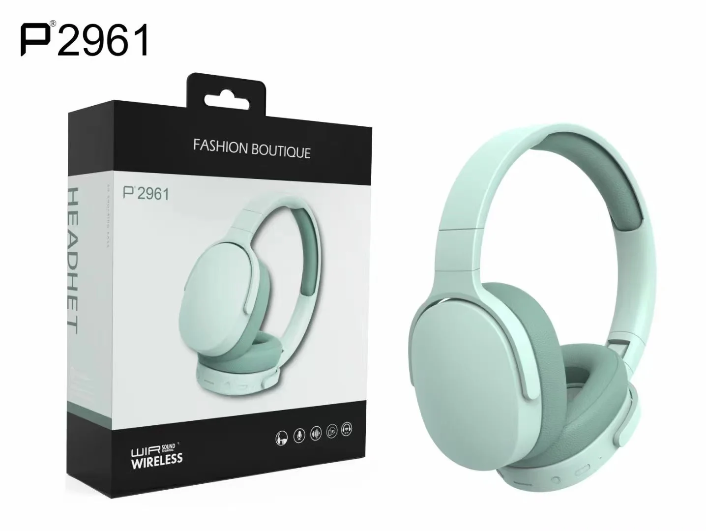 2022 New Arrival Headphone P2961 Wireless Bluetooth Headphone Cheap