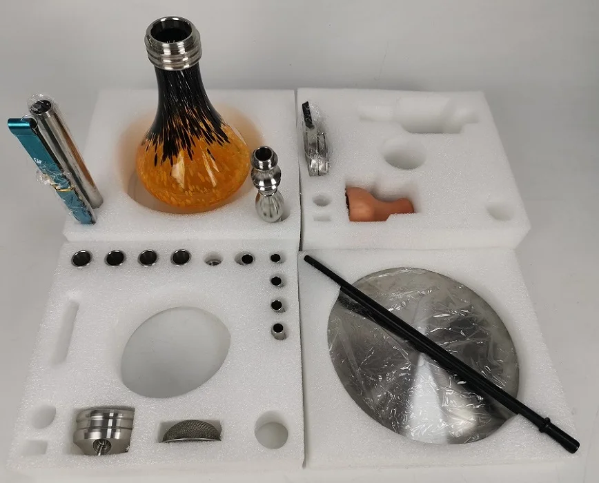 Shisha Hookah Medium Size Stainless Steel Hookahs Portable Hubbly Bubbly Smoking Nargile Buy