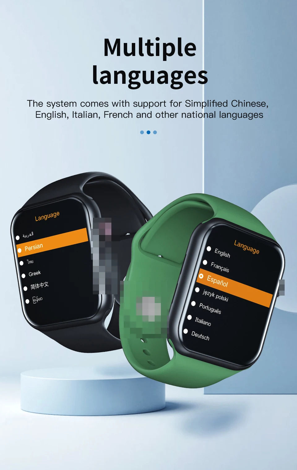 2021 New arrivals series 6 smartwatch Z20  smart watch Waterproof  iOS Android z20  BT Smartwatch
