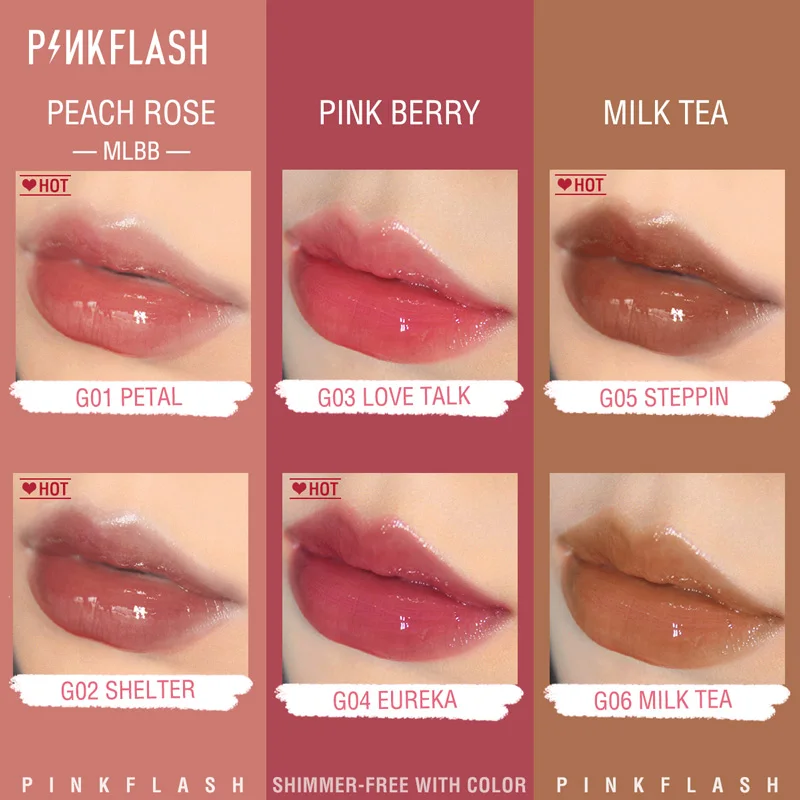 Pinkflash Clear Liquid Lip Gloss Factory Lip Gloss Supplier Wholesale ...