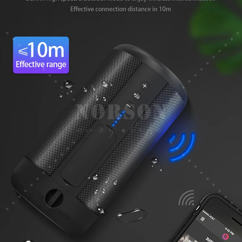 2020 True Wireless IPX5 Professional Computer Home Bass Portable Bluetooth Speaker - ANKUX.COM