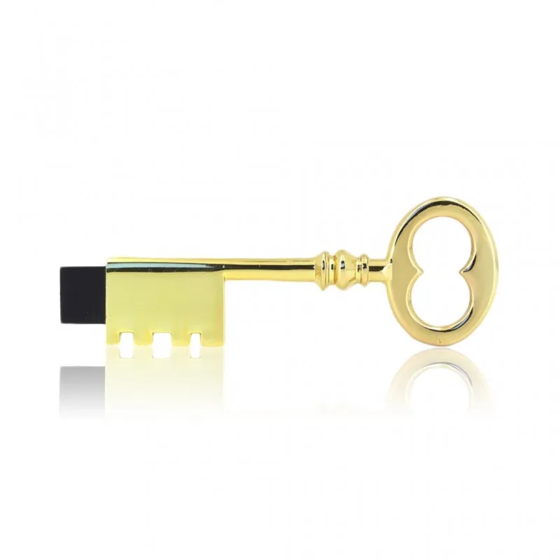 Wholesale pormo usb flash key metal usb stick 64gb key sliver flash pen drive custom logo usb flash drive 3.0 - ANKUX.COM