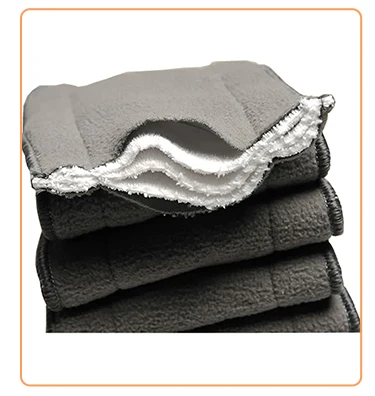 charcoal bamboo inserts against skin