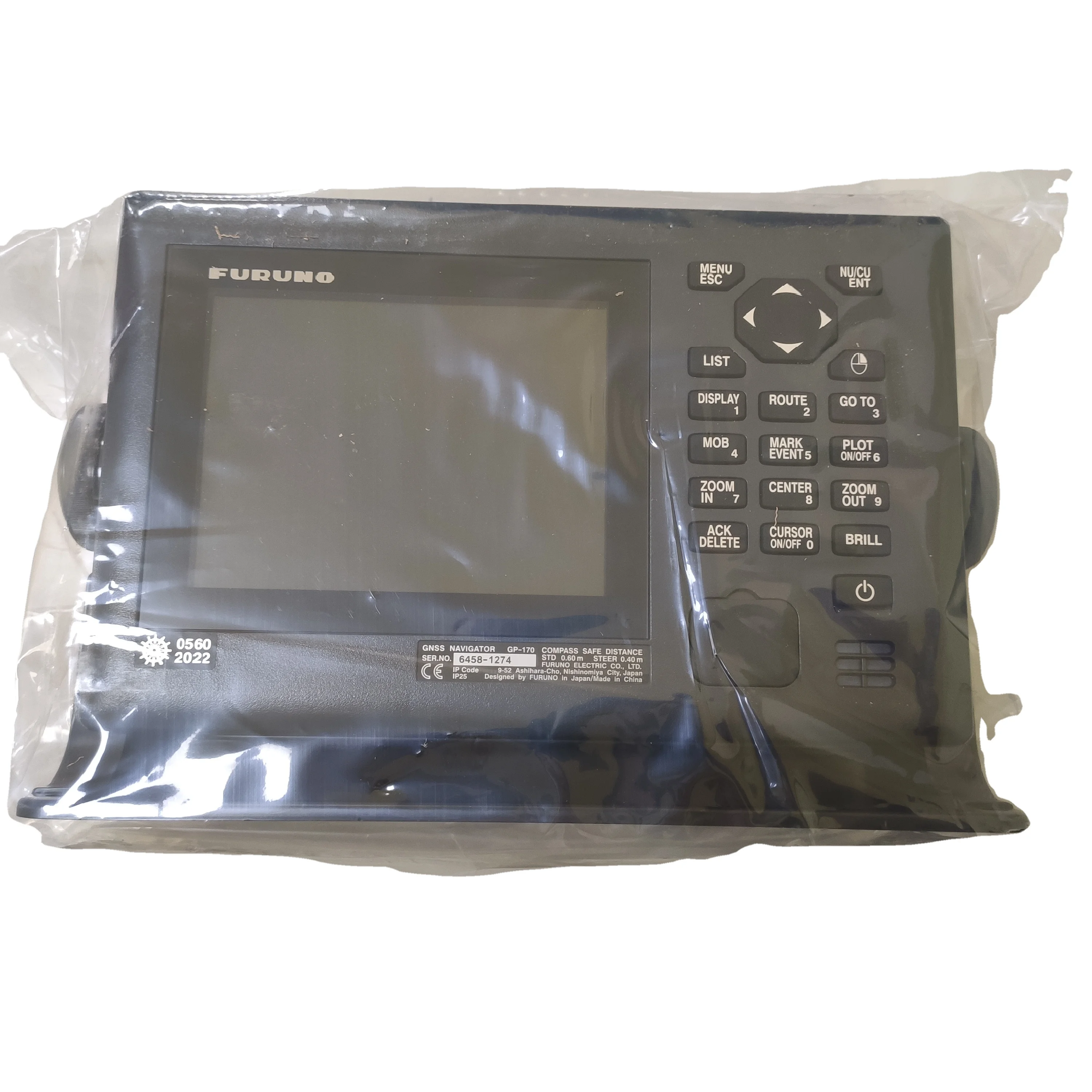 Original Japan Furuno Gp170 Marine Gps Satellite Navigation Instrument