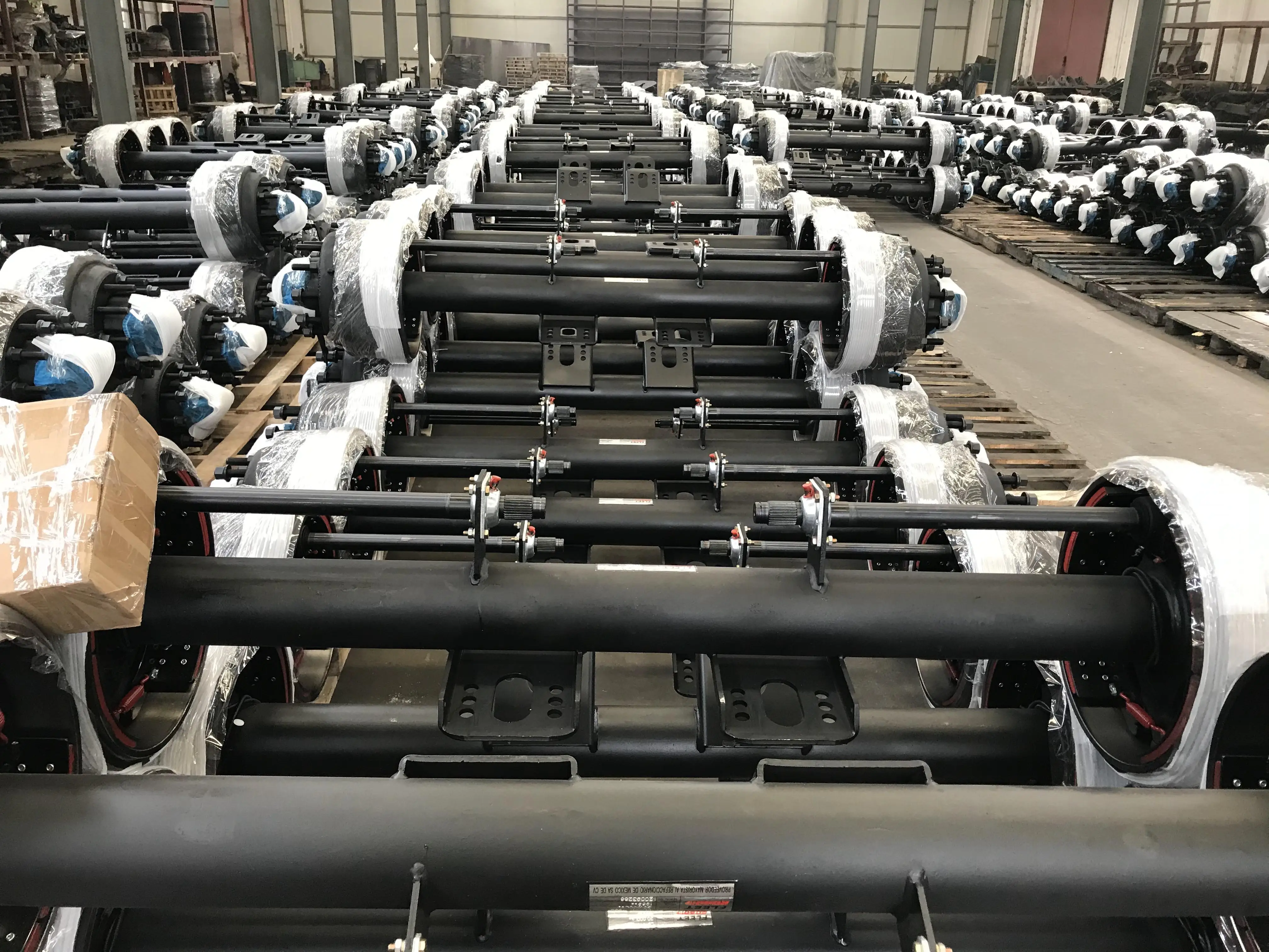 Oil Lubrication And Grease Lubrication Axle American Type Trailer Axle