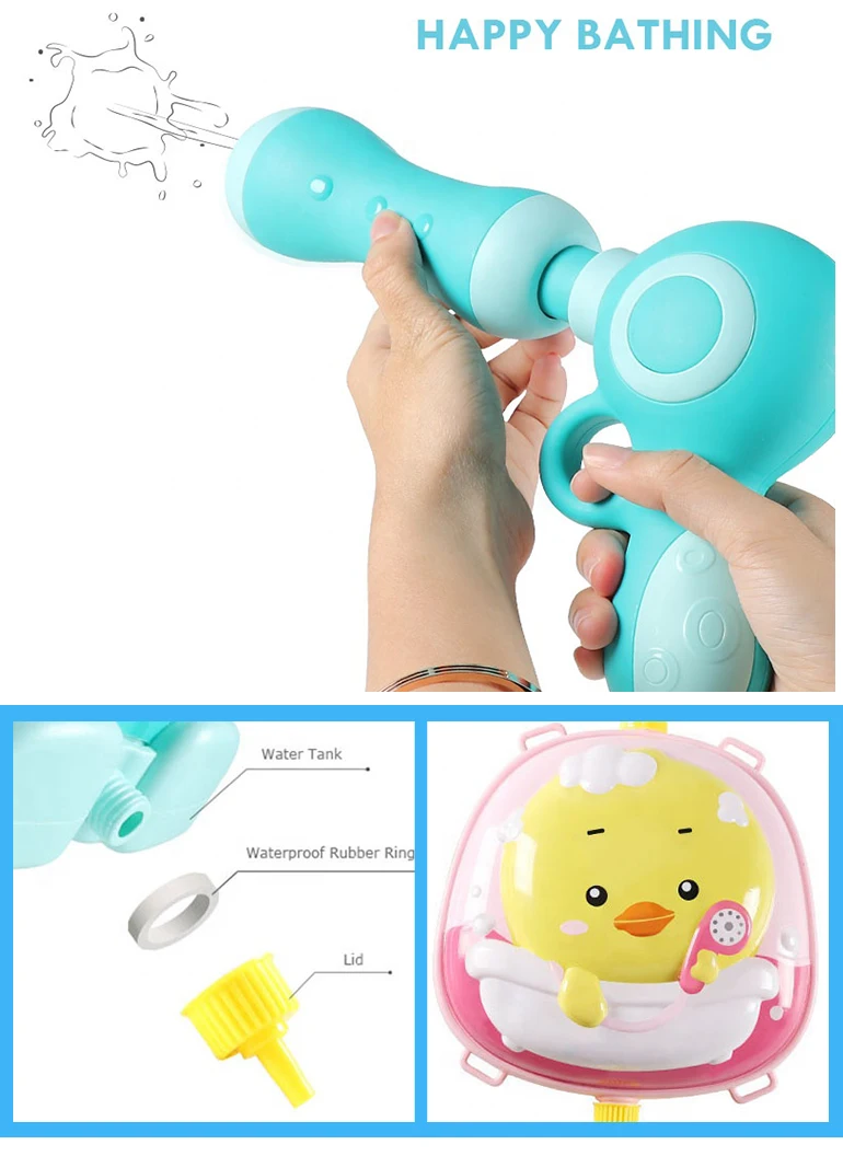 Backpack elephant duck beach outdoor toy soaker water blaster gun.jpg