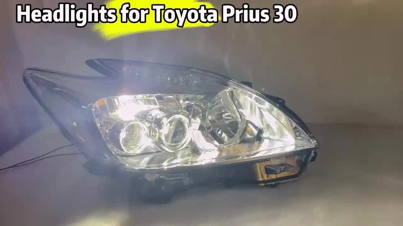 Toyota Prius Zvw30 Headlamp - Two Lens Xenon Car Headlights