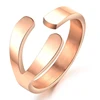 cheap men jewelry wholesale price rose gold plating snap ring pliers