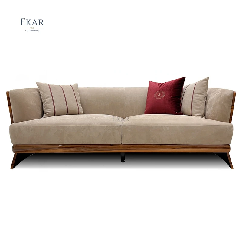 product ekar furniture high quality modern sofa imported fabric leather 1 2 3 seat living room sofa-59