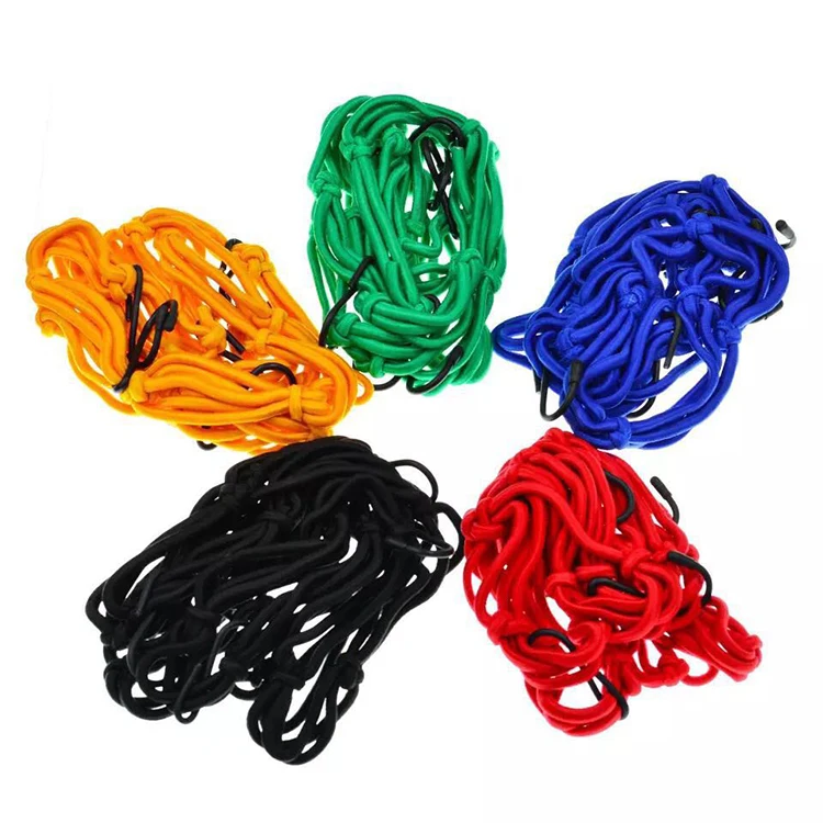 Elastic Motorcycle Luggage Net Cargo Nets Bungee Cord Net Storage For