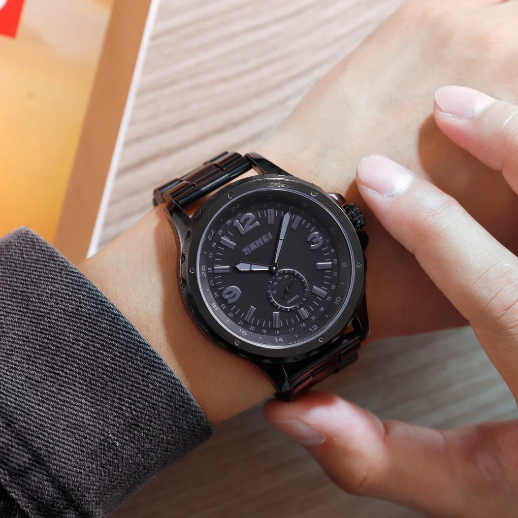 SKMEI 1513  New Design Made in China Boys Quartz Watch Nice Rubber Band Luminous Waterproof Concise Student Wristwatch