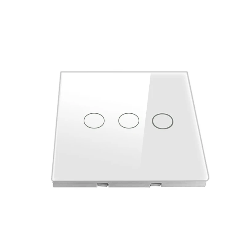 Safe home Smart Touch Light Wall Switch 4gang for z wave and Knx or Dali System