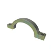 Densen customized steel heavy duty pipe clamps with Color zinc plating,stainless steel pipe clamp or pipe coupling clamp