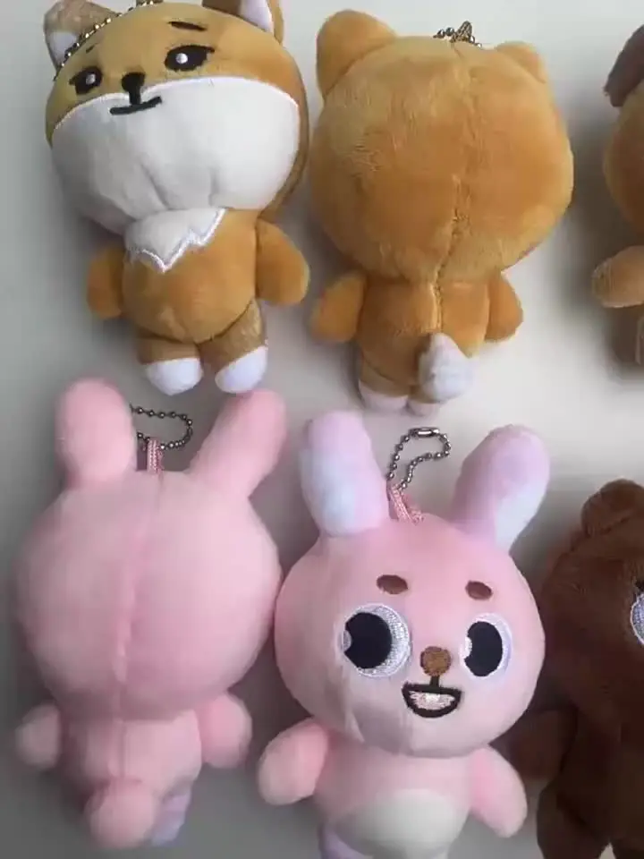 KPOP DAY6 Cartoon Cute Doll Keychains - High Quality Plush