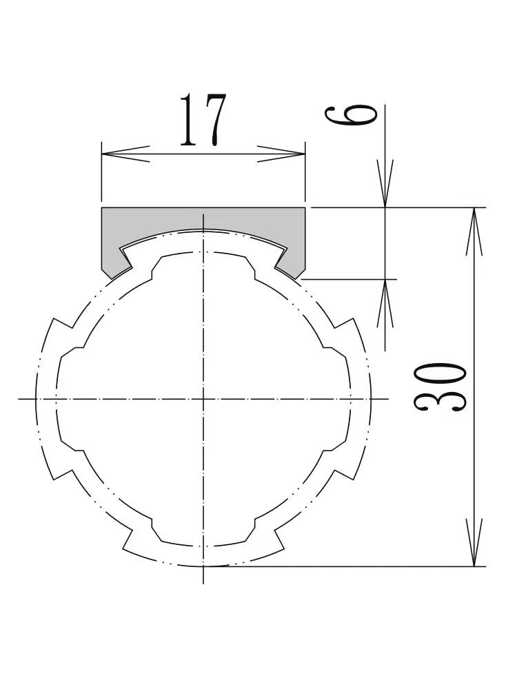 product flat anti wear buckle third generation 1000 series aluminum alloy lean pipeline rod rubber strip plastic flexible protective-10