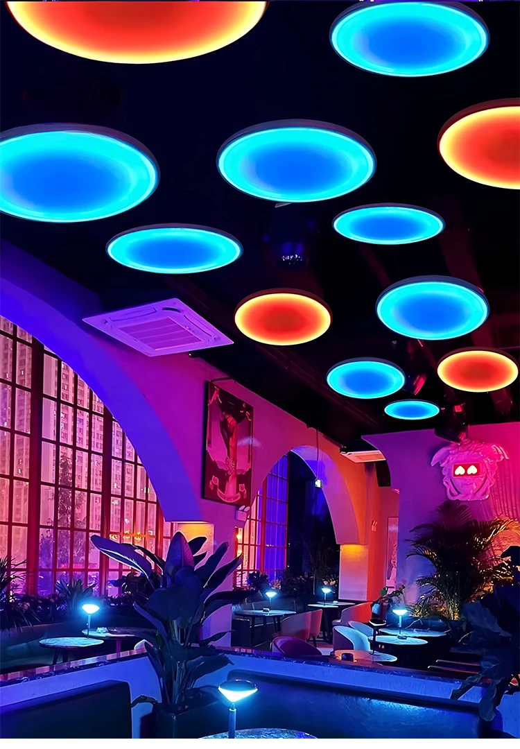 product creative gradient ambient light bars colorful music bars for taverns barbecue restaurants amusement parks pendant chandeliers-9