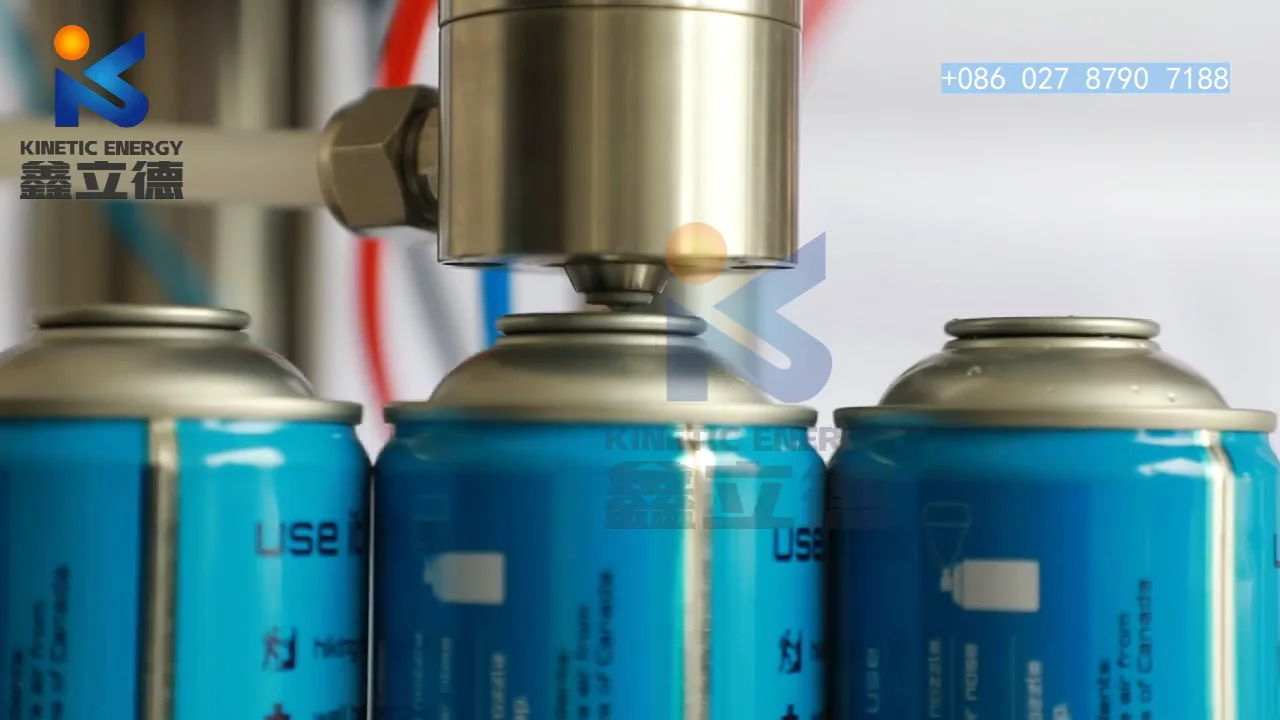 Liquid Ammonia Gas Cylinder Freon Lighter Gas Filling Machinery Gas