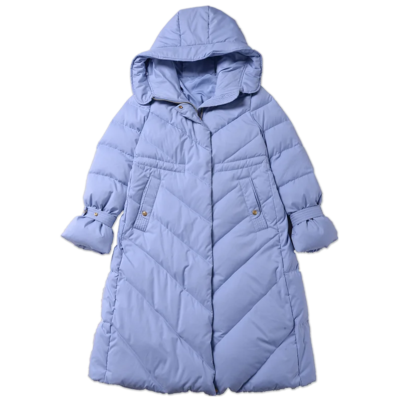 Manufacturers selling winter ladies long down jackets