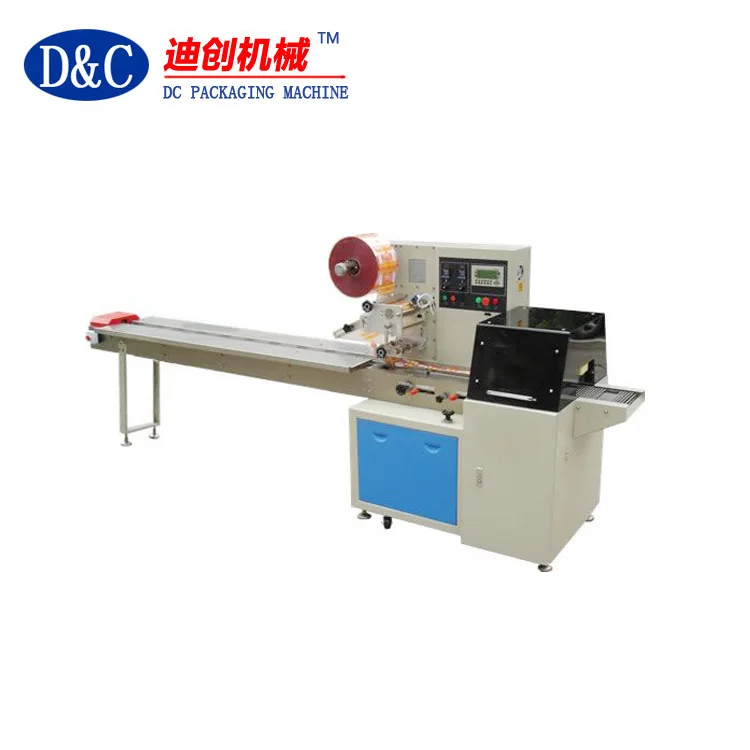 DC-250 Top quality Horizontl flow pillow type manual popsicle packaging machine