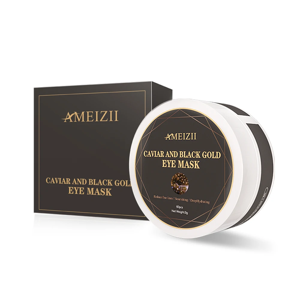 black caviar korean eye mask sleep parche ojo anti aging dark