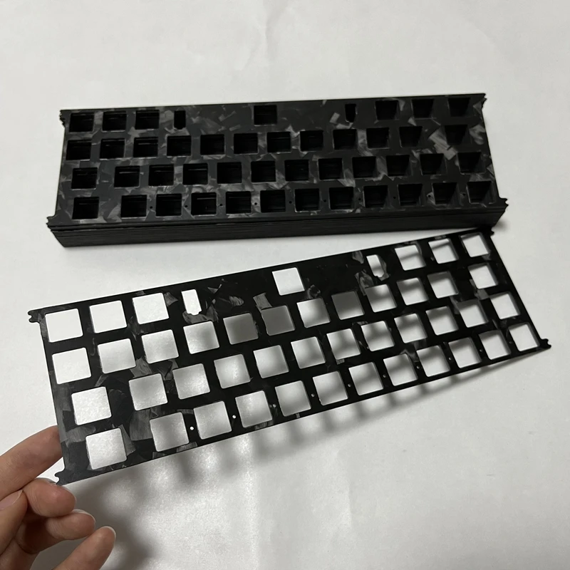 Carbon Fiber Cnc Keyboard Plate Custombuilt Carbon Fiber