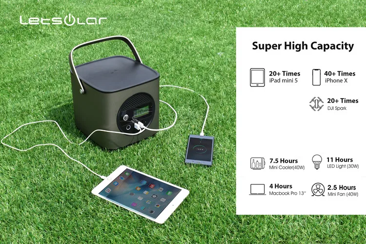OEM solar electric 220V camping mobile power station - ANKUX.COM