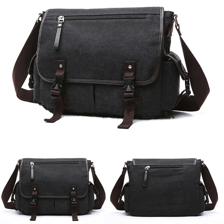Luxury Custom Men Canvas Crossbody Messenger Bag Buy Crossbody Messenger Bag,Custom Messenger