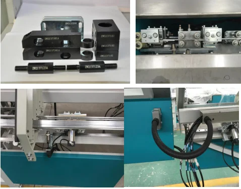 Fully Automatic aluminum bar bending machine Distance Measurement Single Screen Input