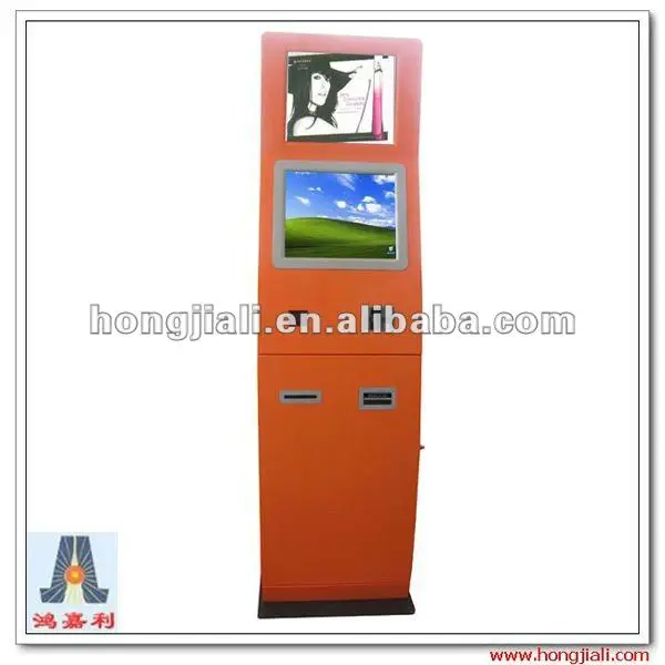 19" Electronic Computer Kiosk With Keyboard/slimline Mall Kiosk Design ...