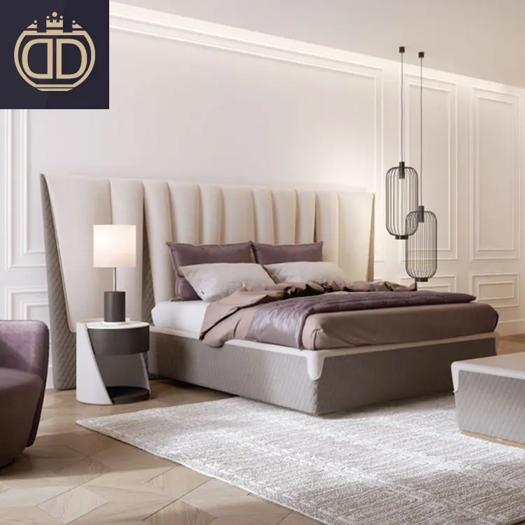 Venta al por mayor imagenes de camas modernas en madera-Compre online