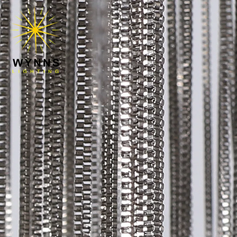 Modern Atlantis Cameo chain chandelier lamp