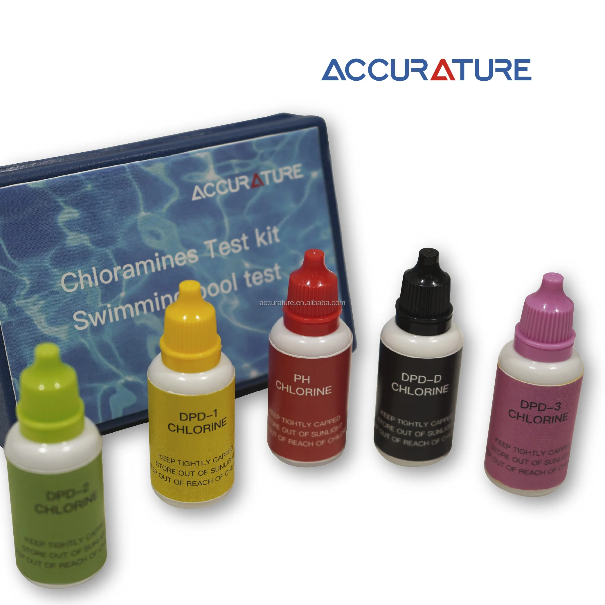 Test Swimming Pool Kit Ph Chloramines Chlorine Water Test Kits For Pool