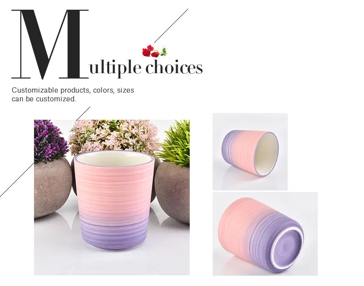 luxury candle jar ceramic
