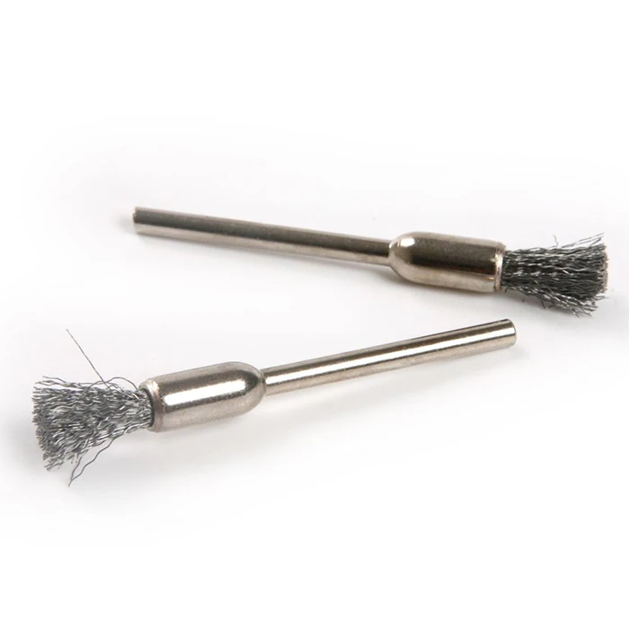 High Quality 5cm Pen Shape Stainless Steel Wire Jewelry Polishing Mini Wire Brushes