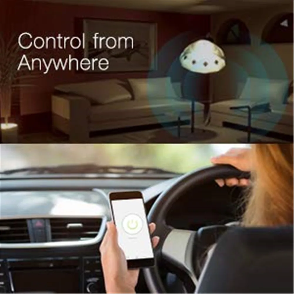 Single Live Wire Version Wireless WIFI Smart Switch, WiFi Smart Panel, Phone / Button / RF Control - ANKUX.COM