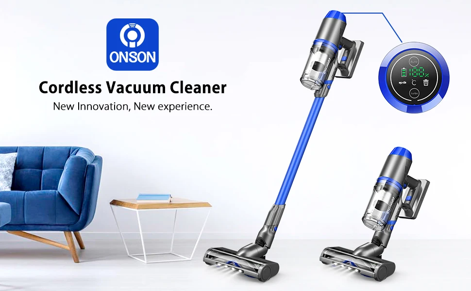Onson Cordless Stick Vacuum Cleaner 2 