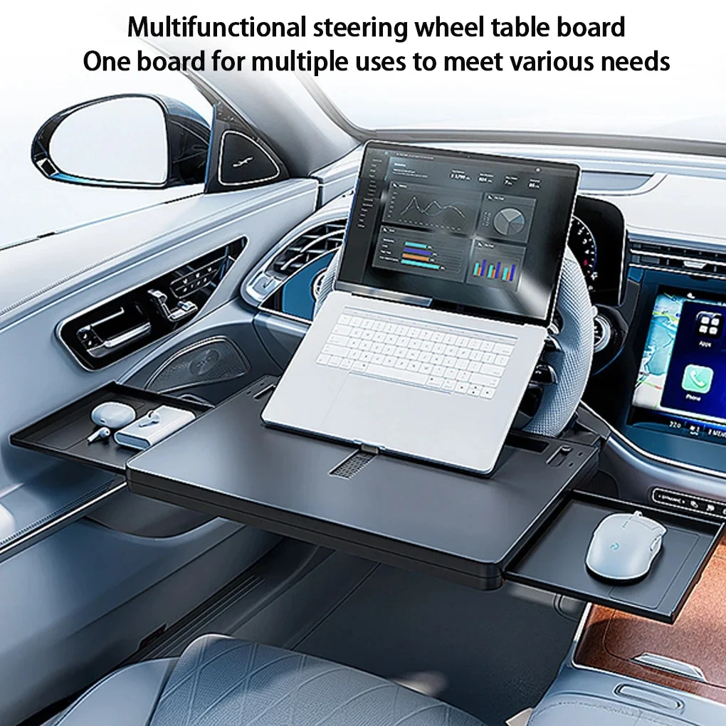Car Computer Table Car Laptop Desk Car with Multifunctional Chair Back Dining Table ...