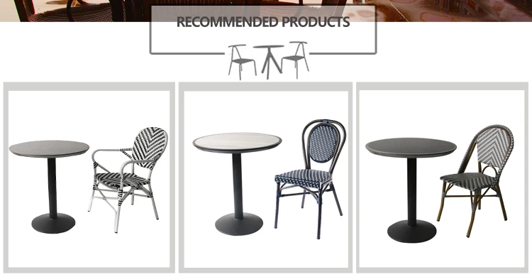 Hot Selling French Bistro Rattan Chair